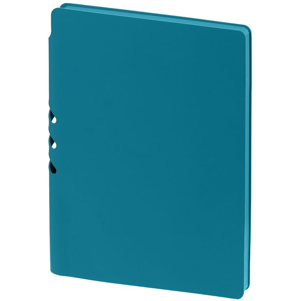 Ежедневник Flexpen Shall, недатированный, бирюзовый / Миниатюра WWW (1000)