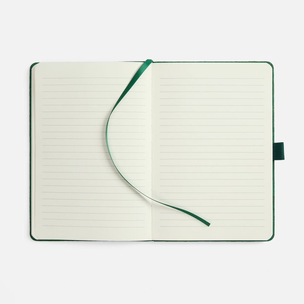 Блокнот Cork County, зеленый / Миниатюра WWW (1000)