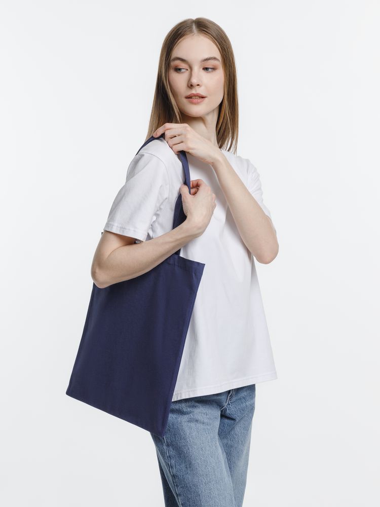 Холщовая сумка Neat 140, синяя / Миниатюра WWW (1000)