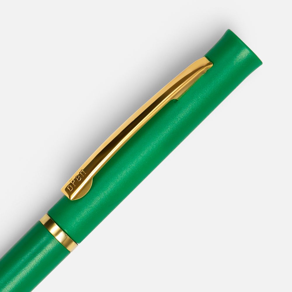 Ручка шариковая Euro Gold, зеленая / Миниатюра WWW (1000)