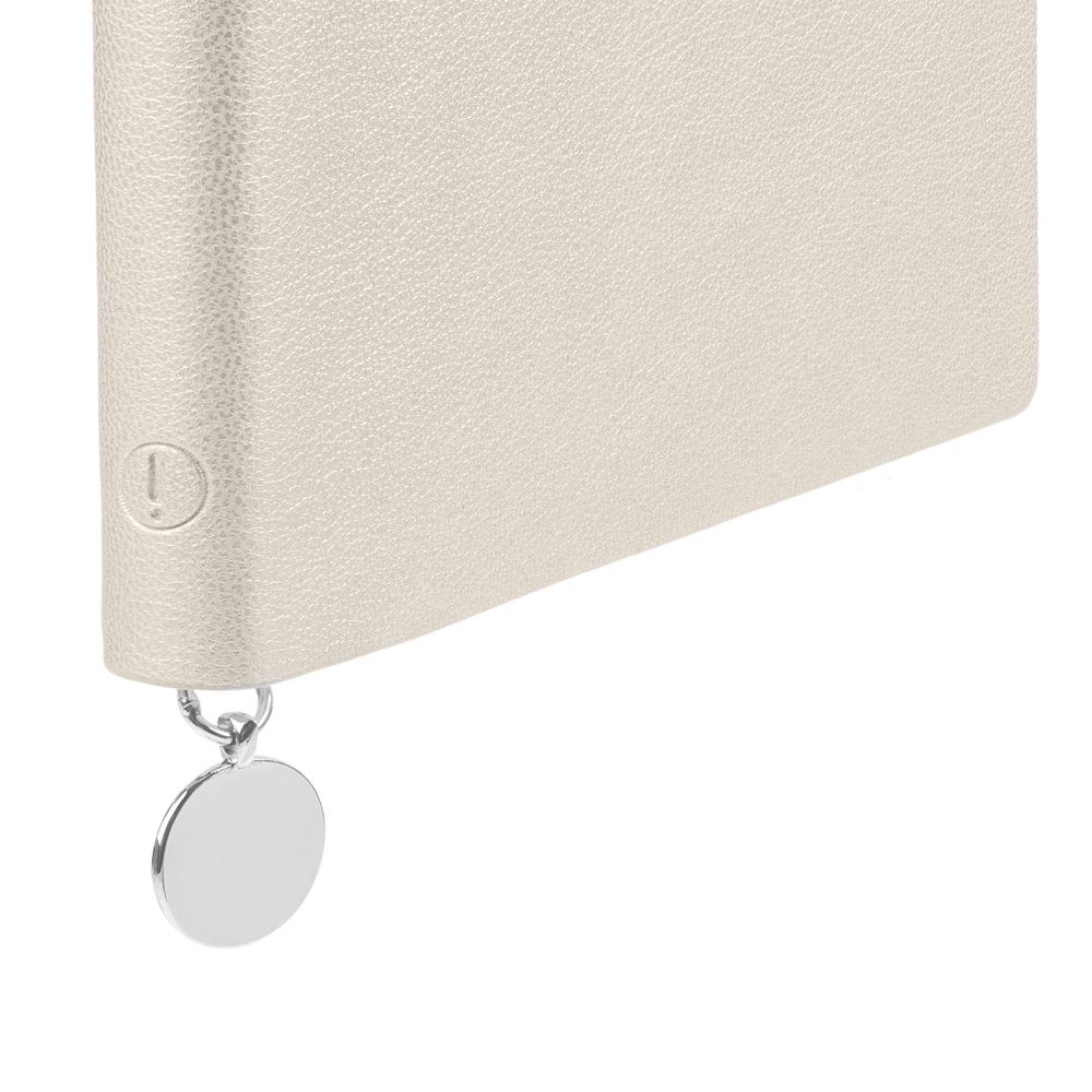 Ежедневник Chillout Mini, недатированный, серебристый / Миниатюра WWW (1000)