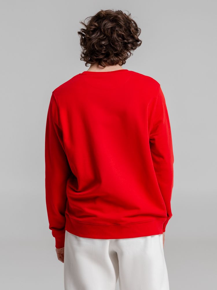 Свитшот унисекс BNC Organic, красный / Миниатюра WWW (1000)