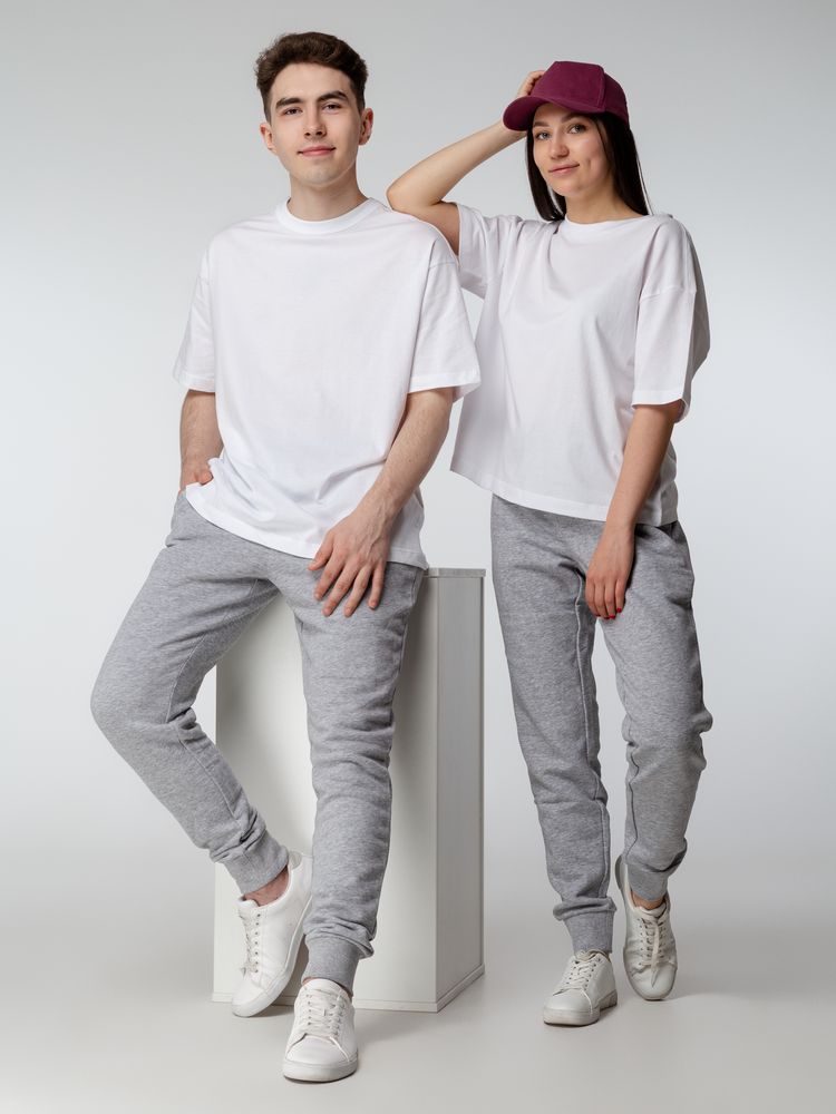 Джоггеры Jumbo, серый меланж / Миниатюра WWW (1000)