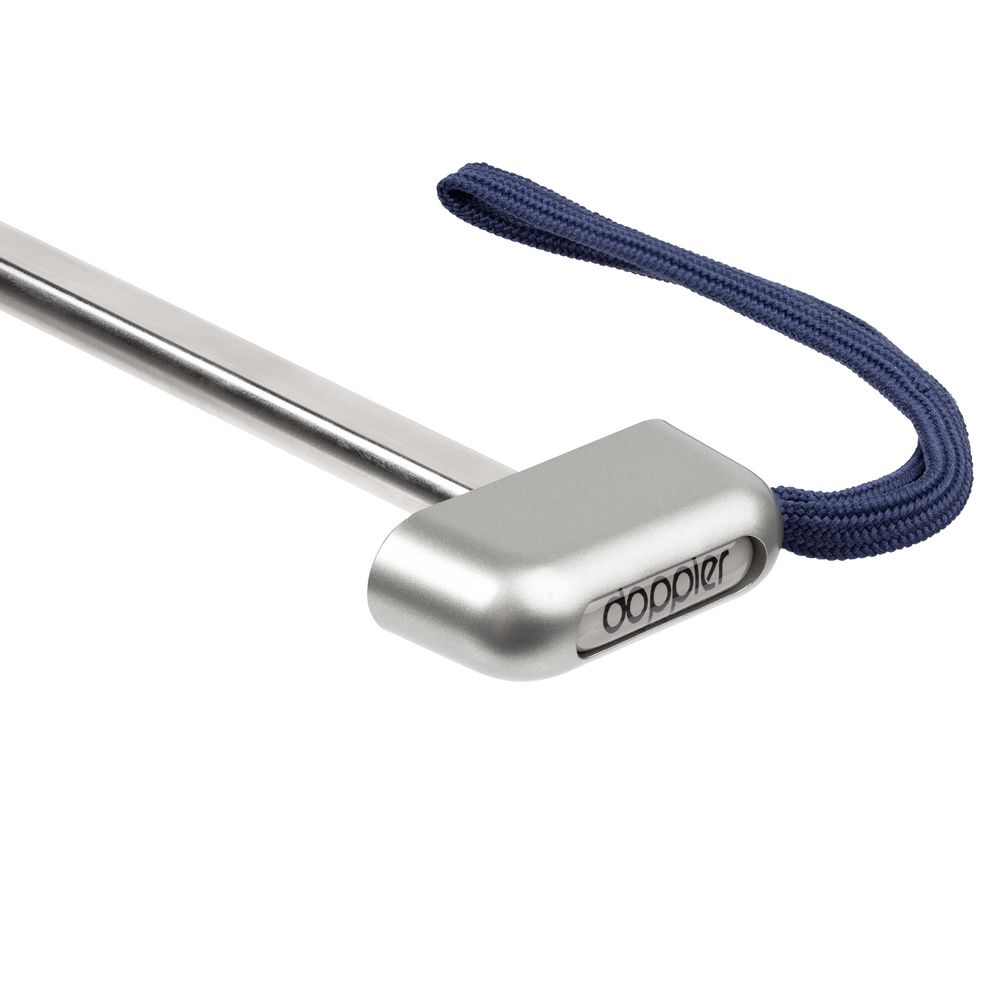 Зонт складной Carbonsteel Slim, темно-синий / Миниатюра WWW (1000)