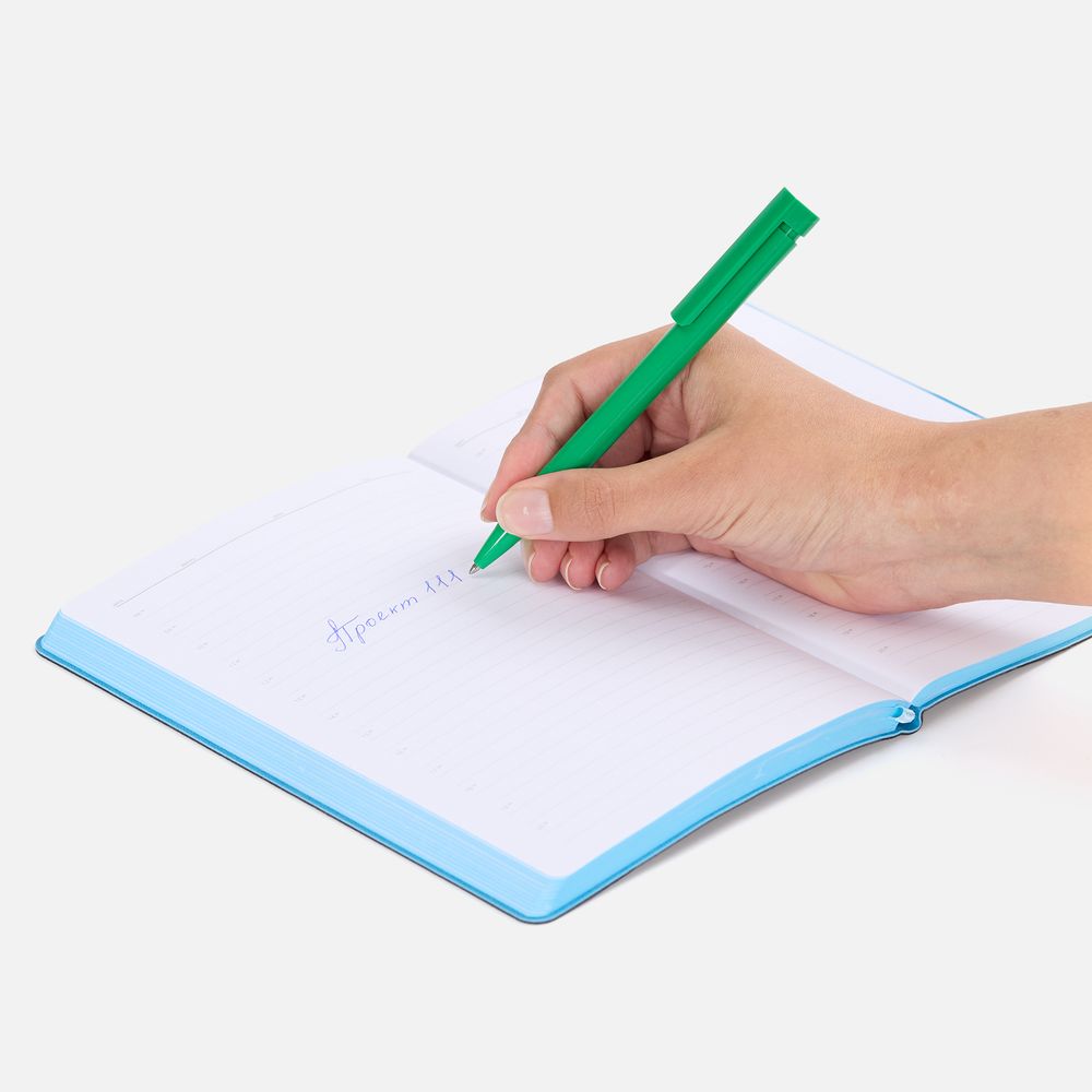 Ручка шариковая Liberty Polished, зеленая / Миниатюра WWW (1000)