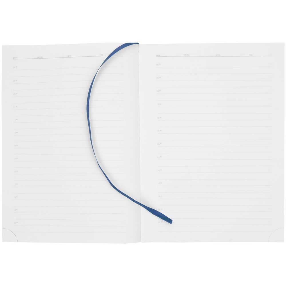 Ежедневник Latte Maxi, недатированный, синий / Миниатюра WWW (1000)