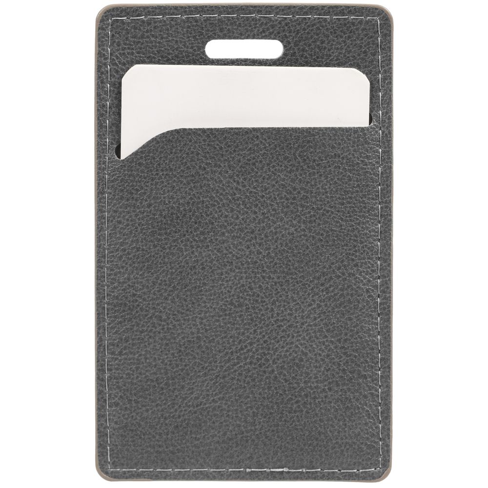 Чехол для пропуска Petrus, серый / Миниатюра WWW (1000)