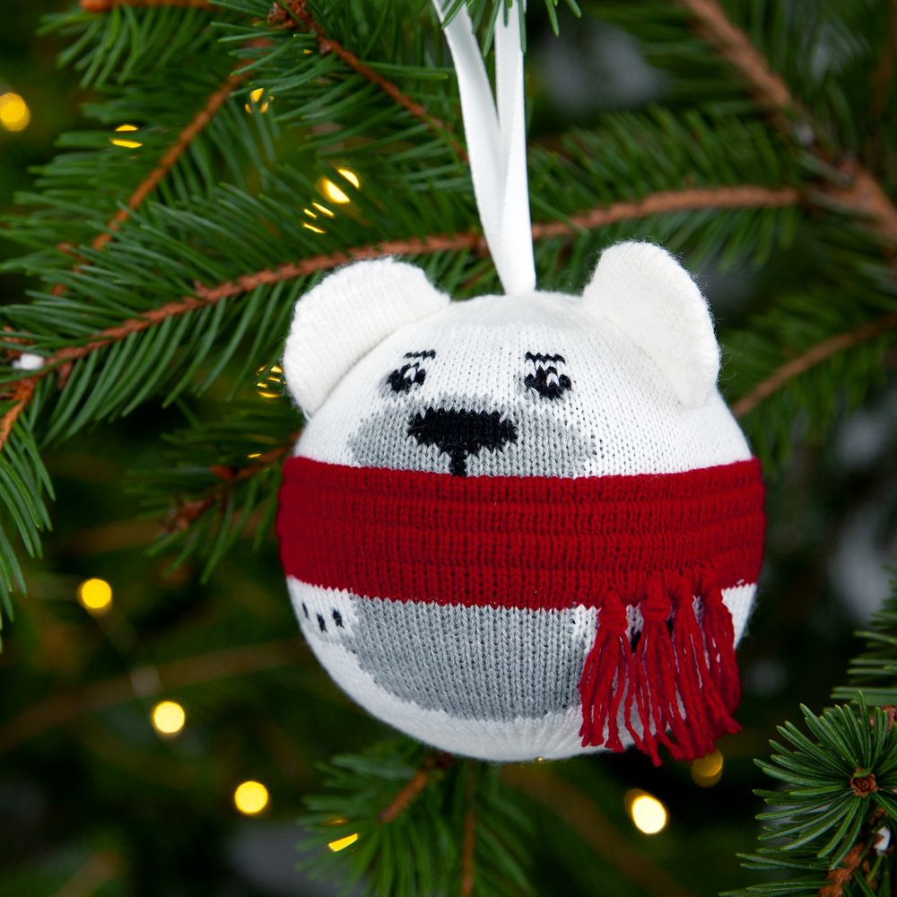 Елочный шар «Мишка» / Миниатюра WWW (1000)