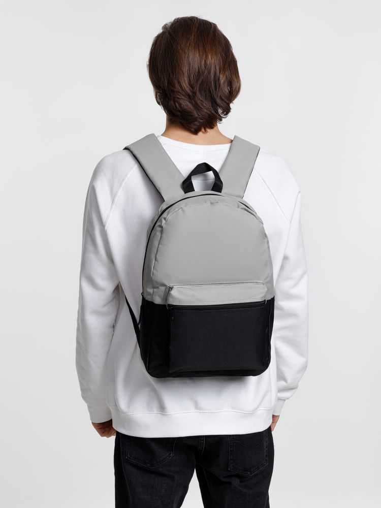 Рюкзак Base Up, черный с серым / Миниатюра модельного (1000)