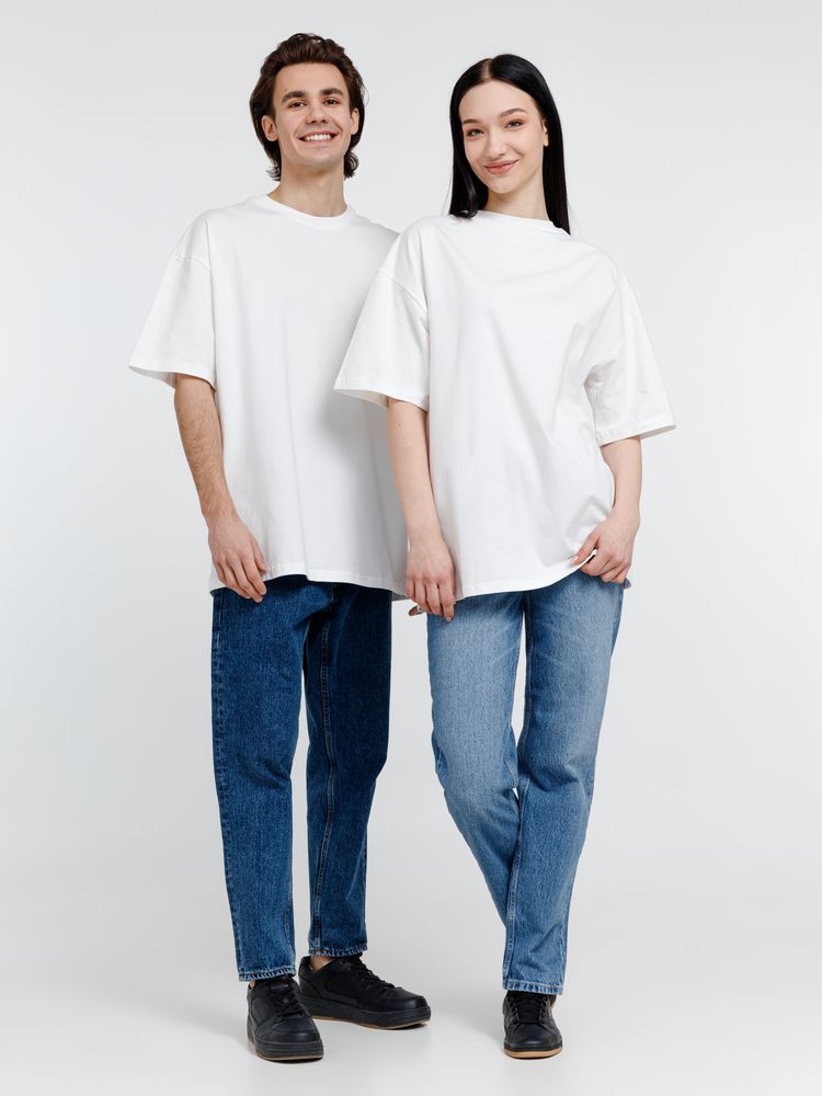 Футболка оверсайз унисекс Big Haul, молочно-белая / Миниатюра WWW (1000)