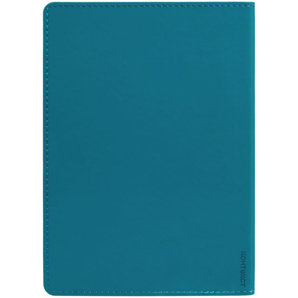 Ежедневник Tact, недатированный, бирюзовый / Миниатюра WWW (1000)