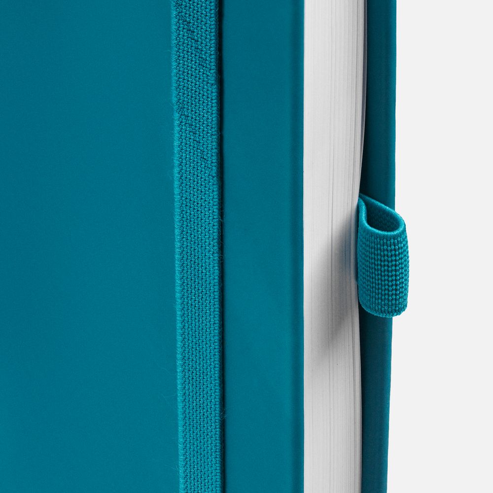 Ежедневник Favor Metal, недатированный, бирюзовый / Миниатюра WWW (1000)