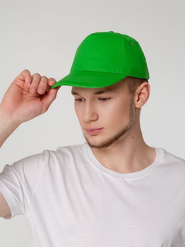 Бейсболка Unit Standard, ярко-зеленая / Миниатюра WWW (1000)