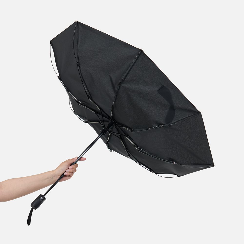 Зонт складной Brellix, черный / Миниатюра WWW (1000)