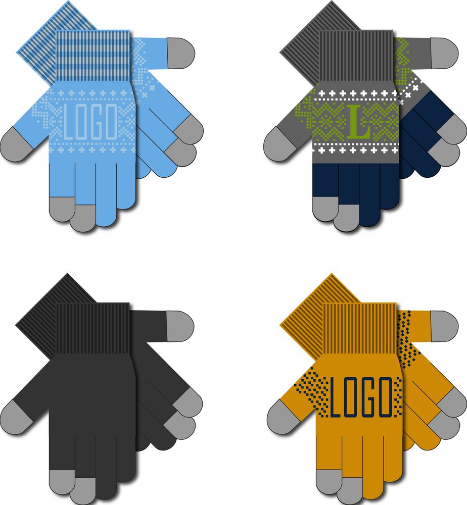 Сенсорные перчатки на заказ Guanti Tok, акрил / Миниатюра WWW (1000)