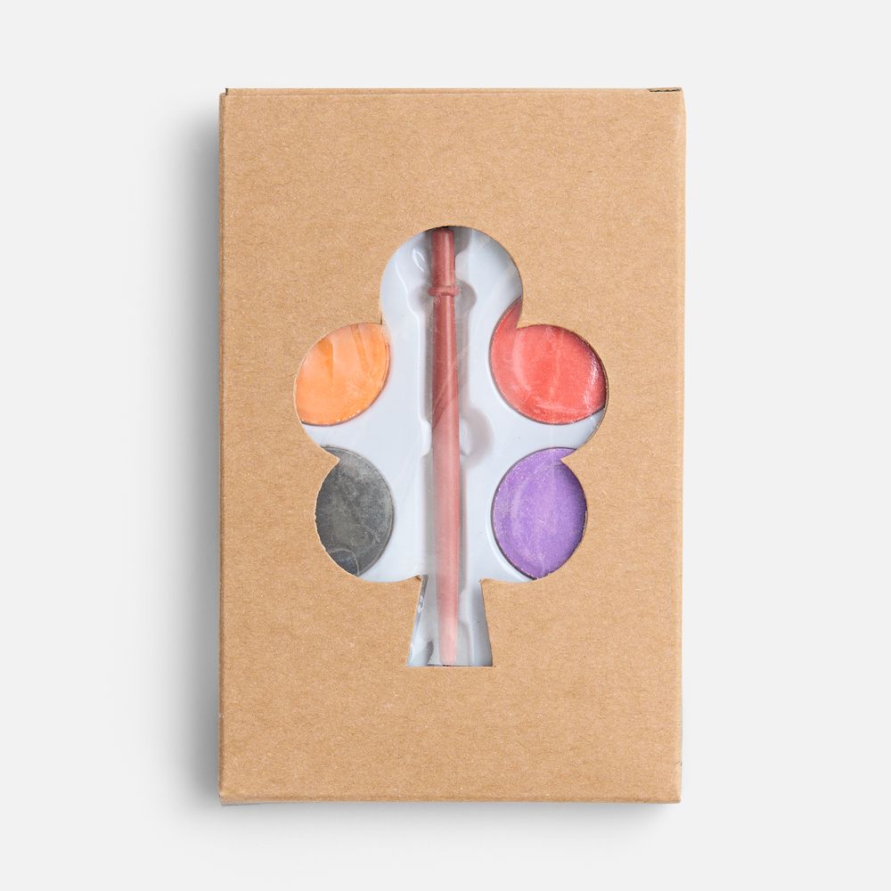 Краски Artmony, 8 цветов с кисточкой / Миниатюра WWW (1000)