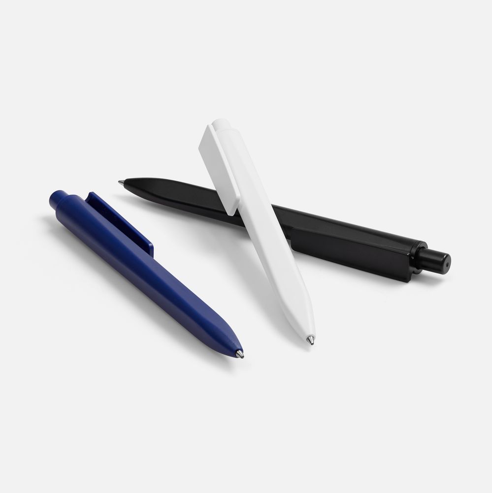 Ручка шариковая Ridge, темно-синяя / Миниатюра WWW (1000)