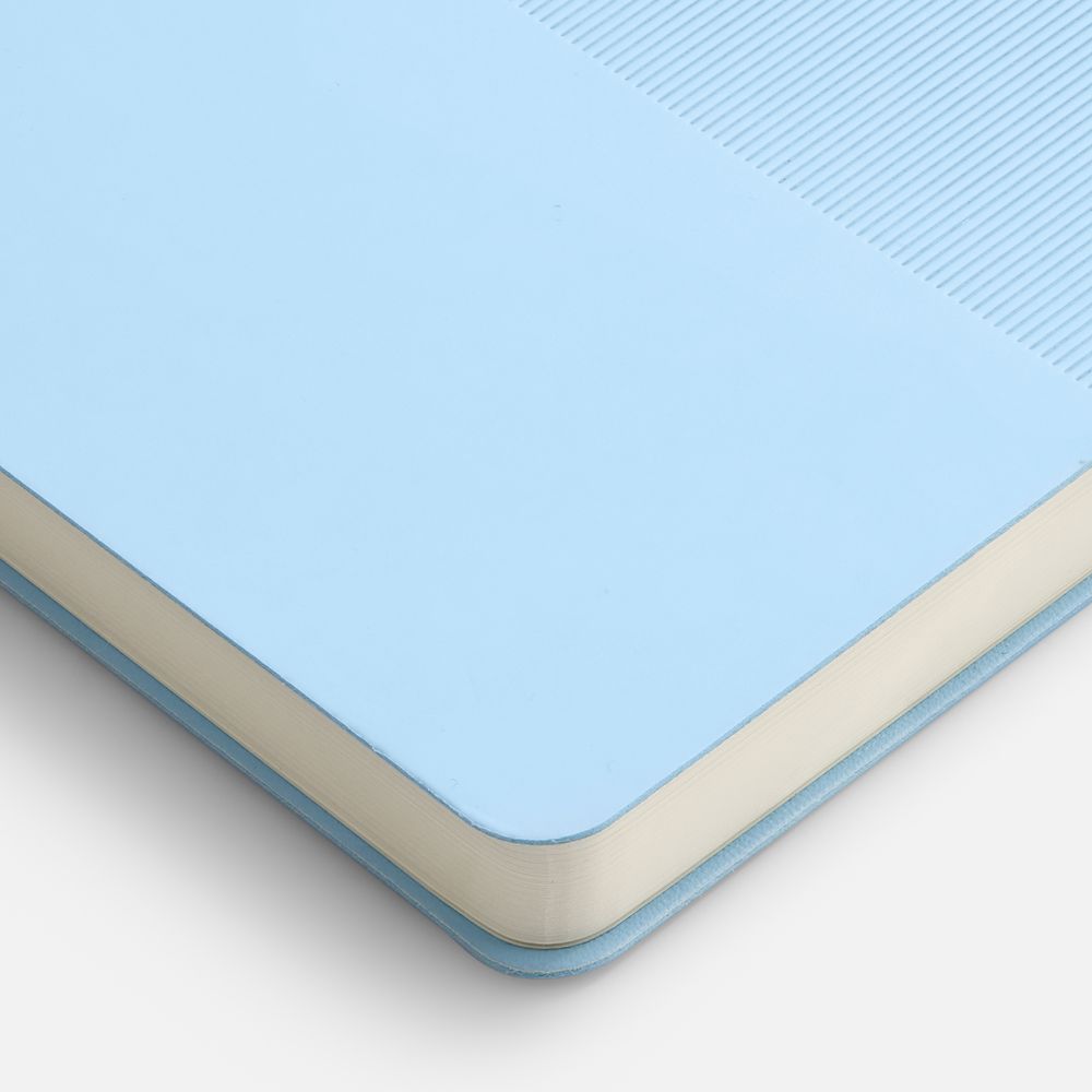 Ежедневник Vale New, недатированный, голубой / Миниатюра WWW (1000)