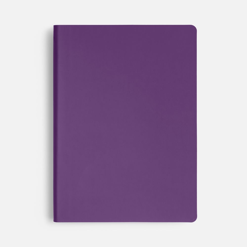 Ежедневник Flex Shall New, недатированный, фиолетовый / Миниатюра WWW (1000)