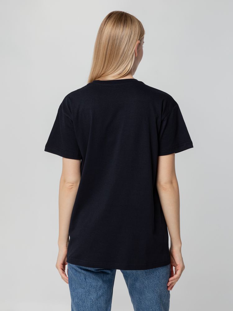 Футболка унисекс T-bolka 140, темно-синяя / Миниатюра WWW (1000)