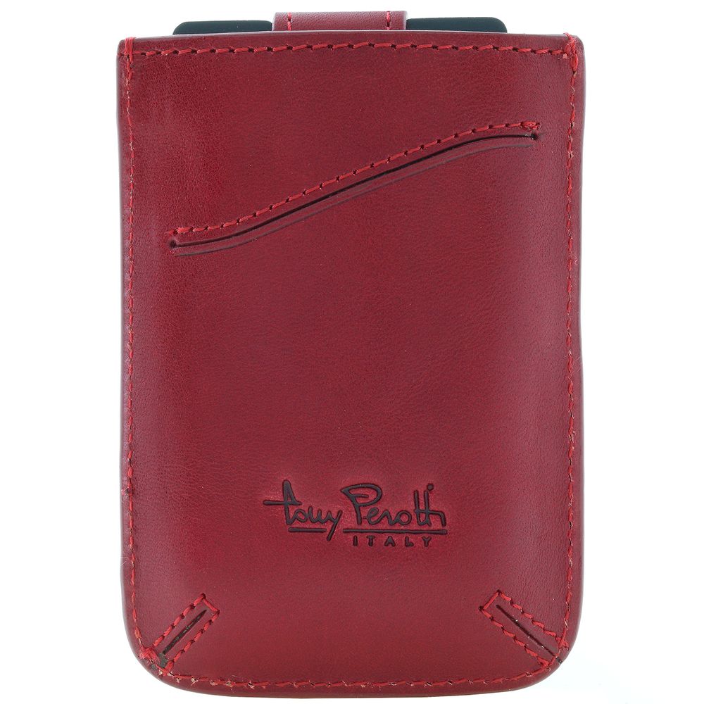 Футляр для карточек Vernazza, вертикальный, бордовый / Миниатюра WWW (1000)