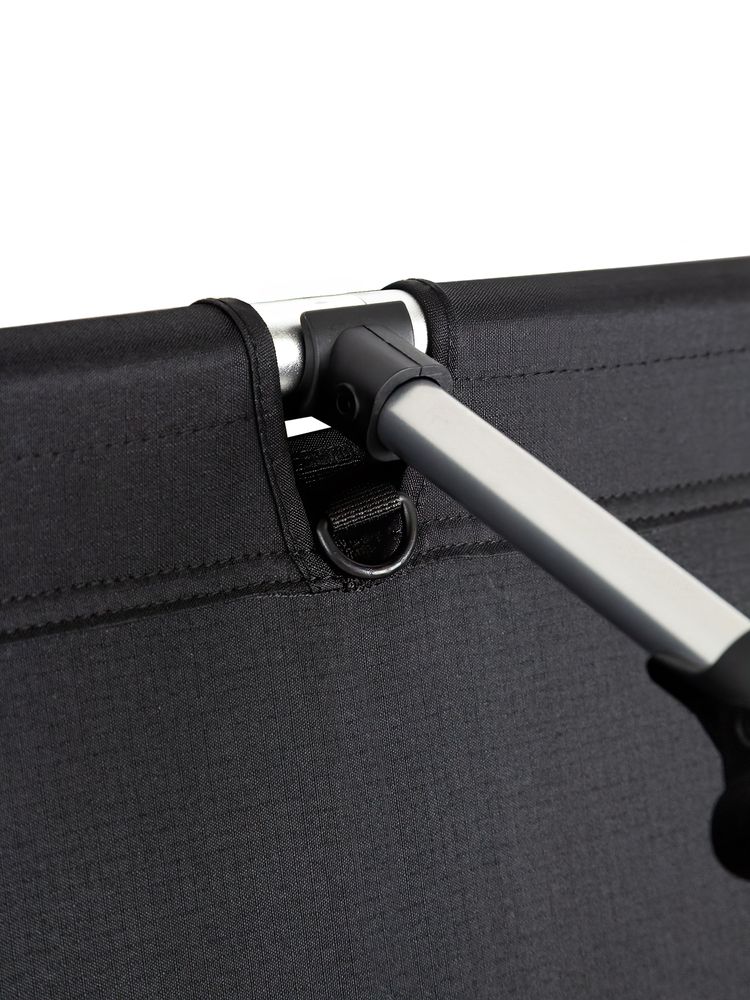 Раскладушка туристическая XJC04, черная / Миниатюра WWW (1000)