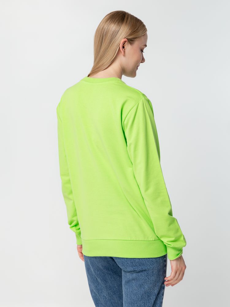 Свитшот Toima 2.0, зеленое яблоко / Миниатюра WWW (1000)