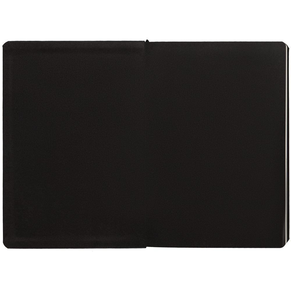 Ежедневник Shall, недатированный, черный, с белой бумагой / Миниатюра WWW (1000)