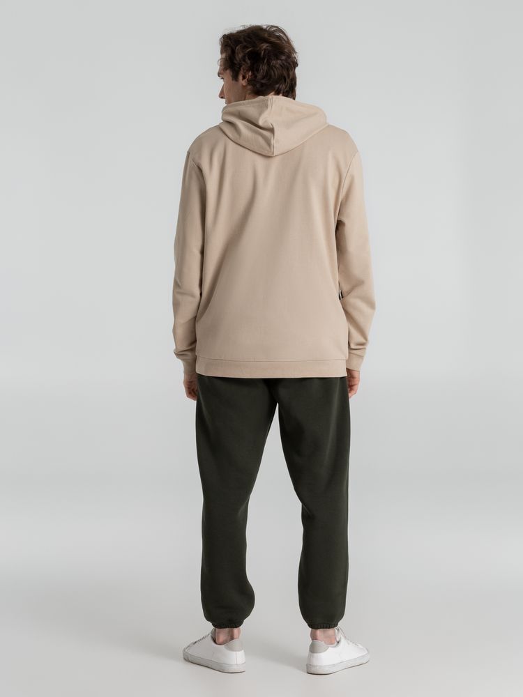 Толстовка с капюшоном унисекс Hoodie, бежевая / Миниатюра WWW (1000)