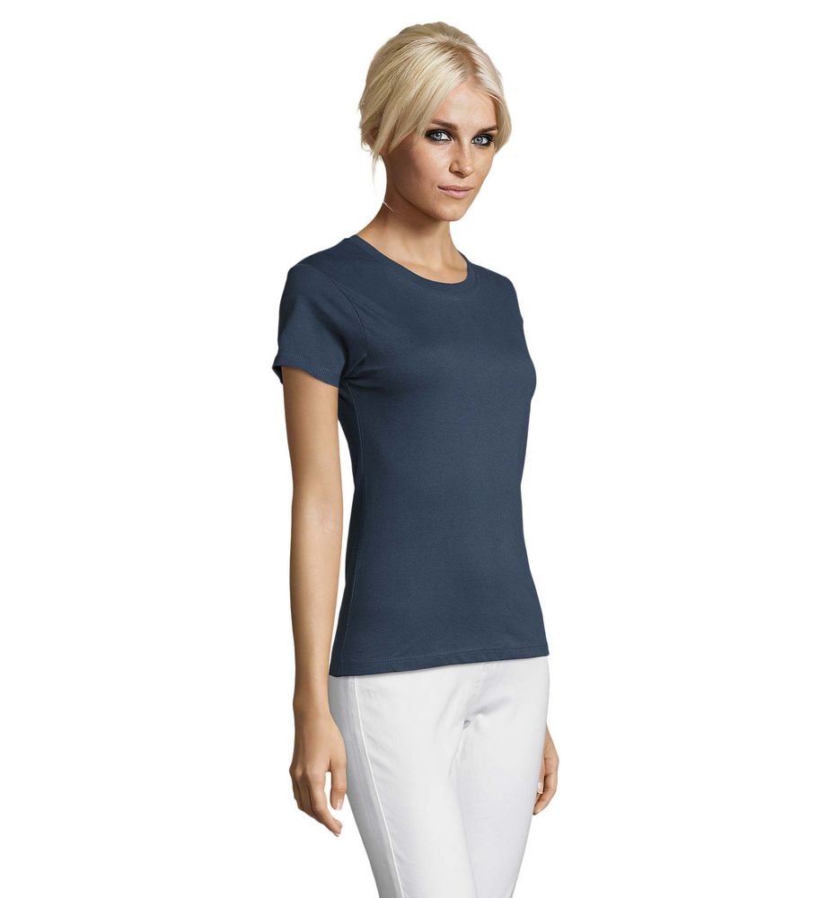 Футболка женская Regent Women, синяя (джинс) / Миниатюра WWW (1000)