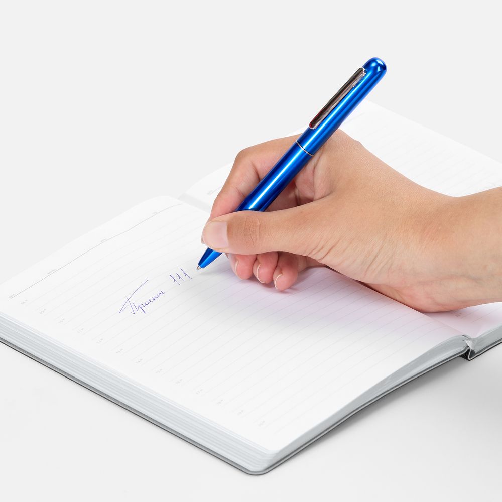 Ручка шариковая Scribo, синяя / Миниатюра WWW (1000)