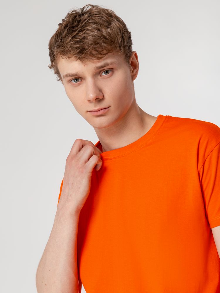 Футболка унисекс Regent 150, оранжевая / Миниатюра WWW (1000)