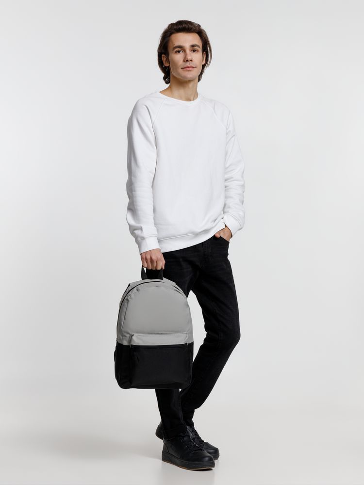 Рюкзак Base Up, черный с серым / Миниатюра модельного (1000)
