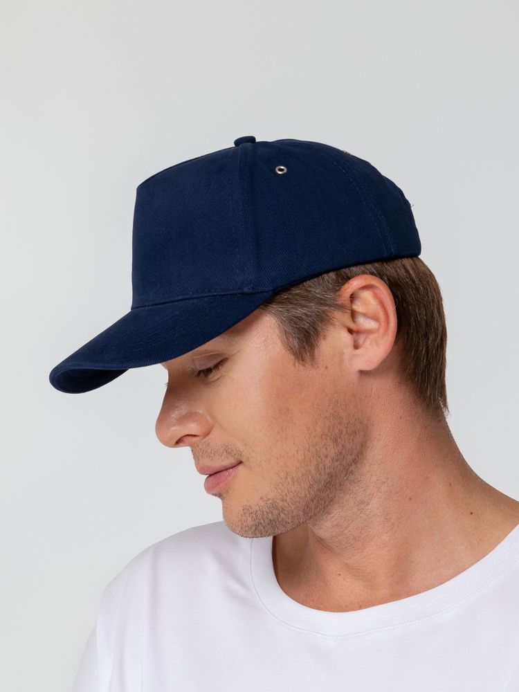 Бейсболка Standard, темно-синяя / Миниатюра WWW (1000)