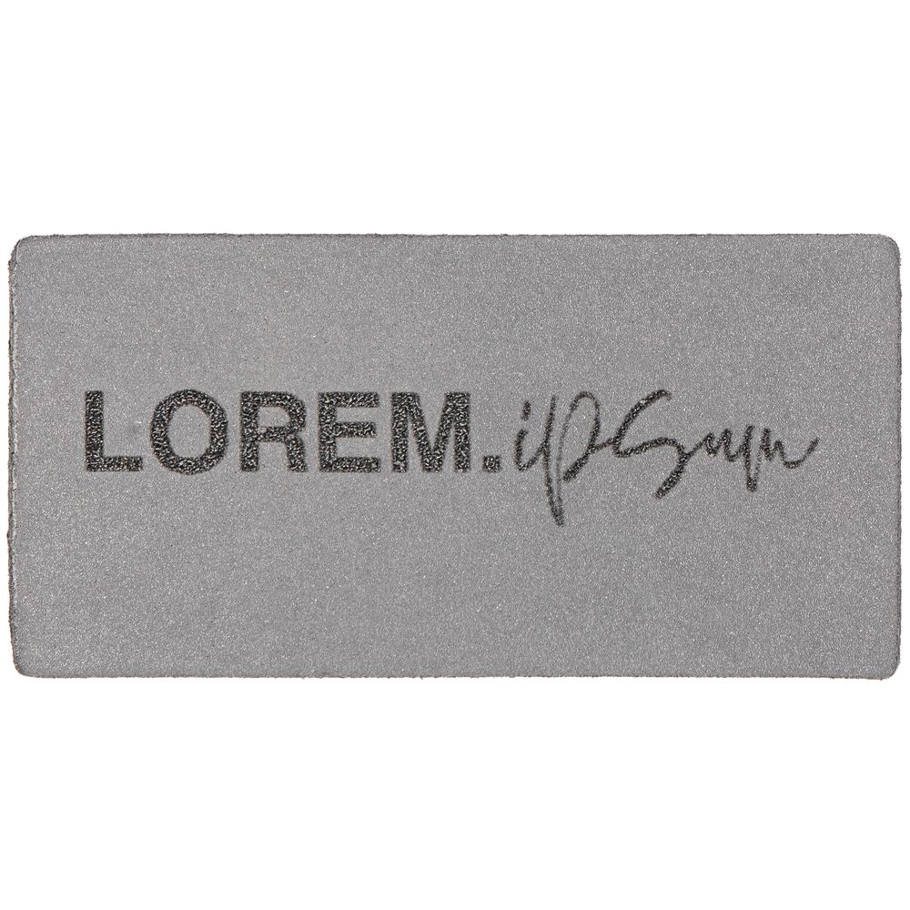 Лейбл светоотражающий Tao, S, серый / Миниатюра WWW (1000)