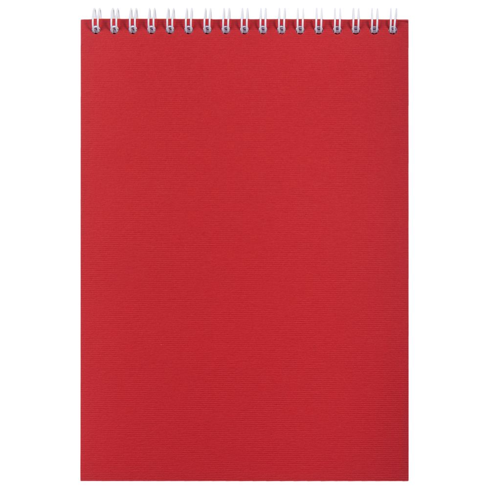 Блокнот Nettuno в клетку, красный / Миниатюра WWW (1000)