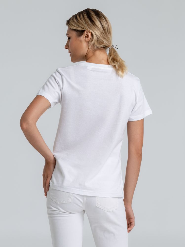 Футболка женская T-bolka 140 Lady, белая / Миниатюра WWW (1000)