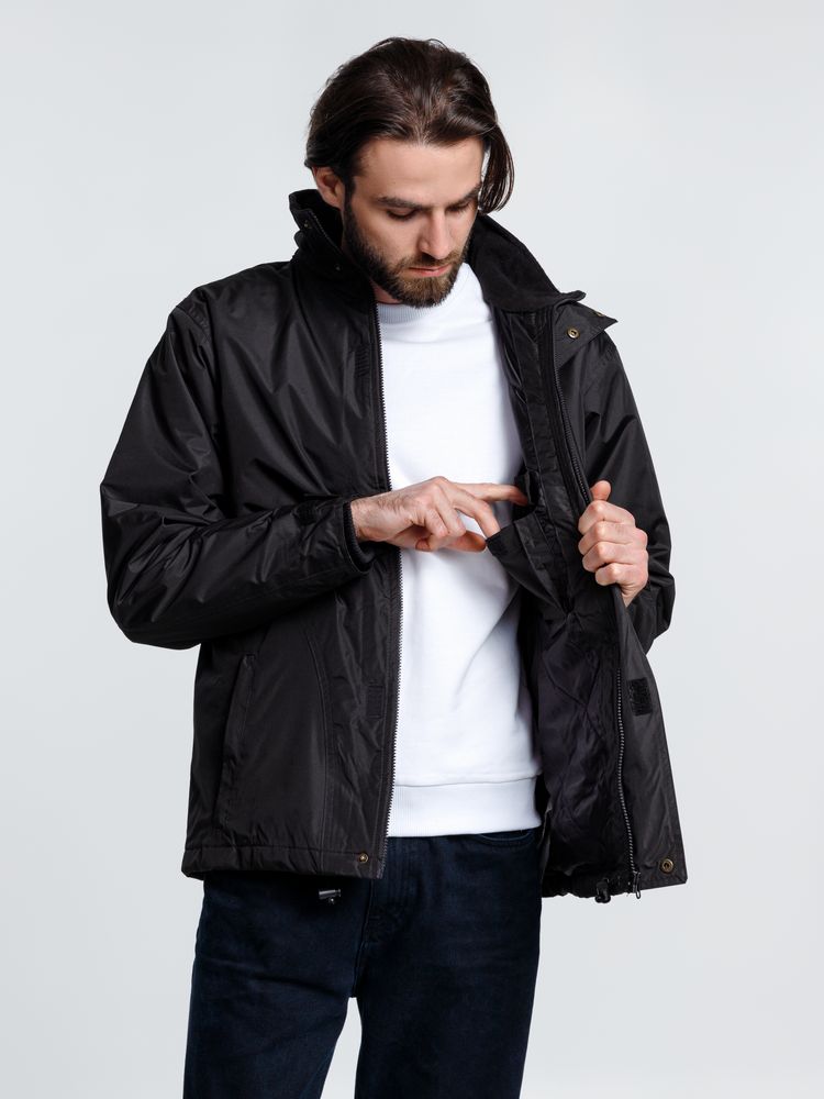 Парка унисекс Liubliana, черная / Миниатюра WWW (1000)