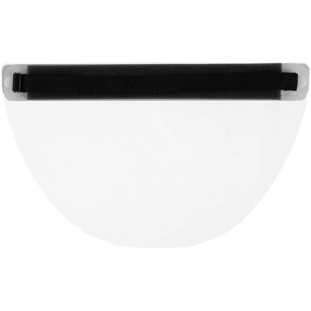 Прозрачный экран для лица Barrier, немедицинский, с белой лентой / Миниатюра WWW (1000)