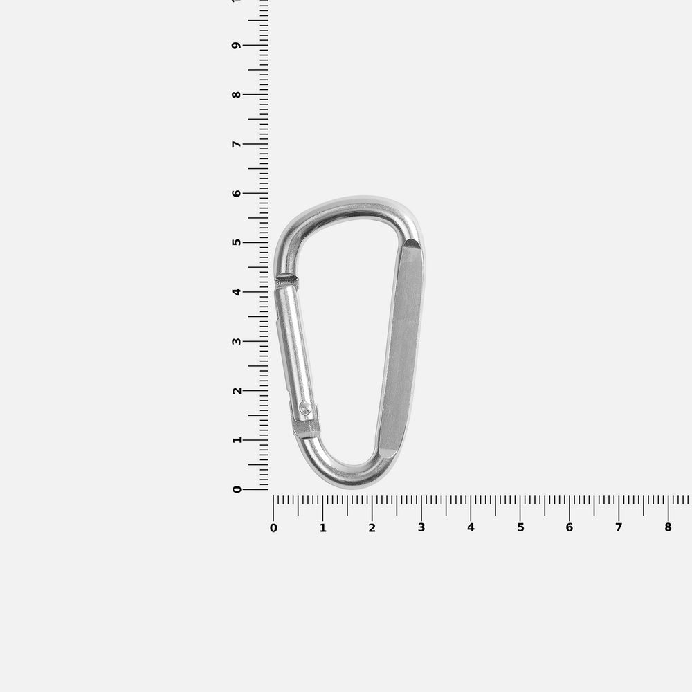 Карабин Raby, серебристый / Миниатюра WWW (1000)