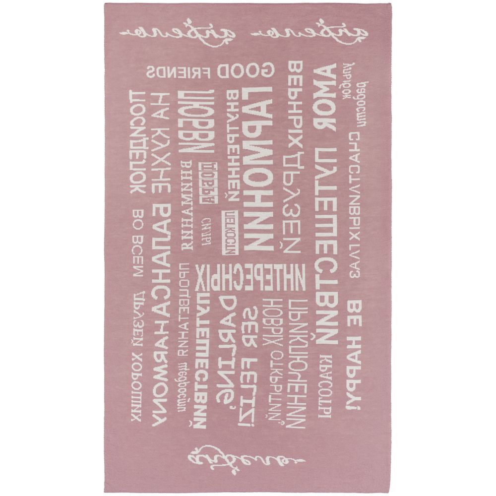 Плед на заказ Tricksy Net Light, XL, полушерсть / Миниатюра WWW (1000)