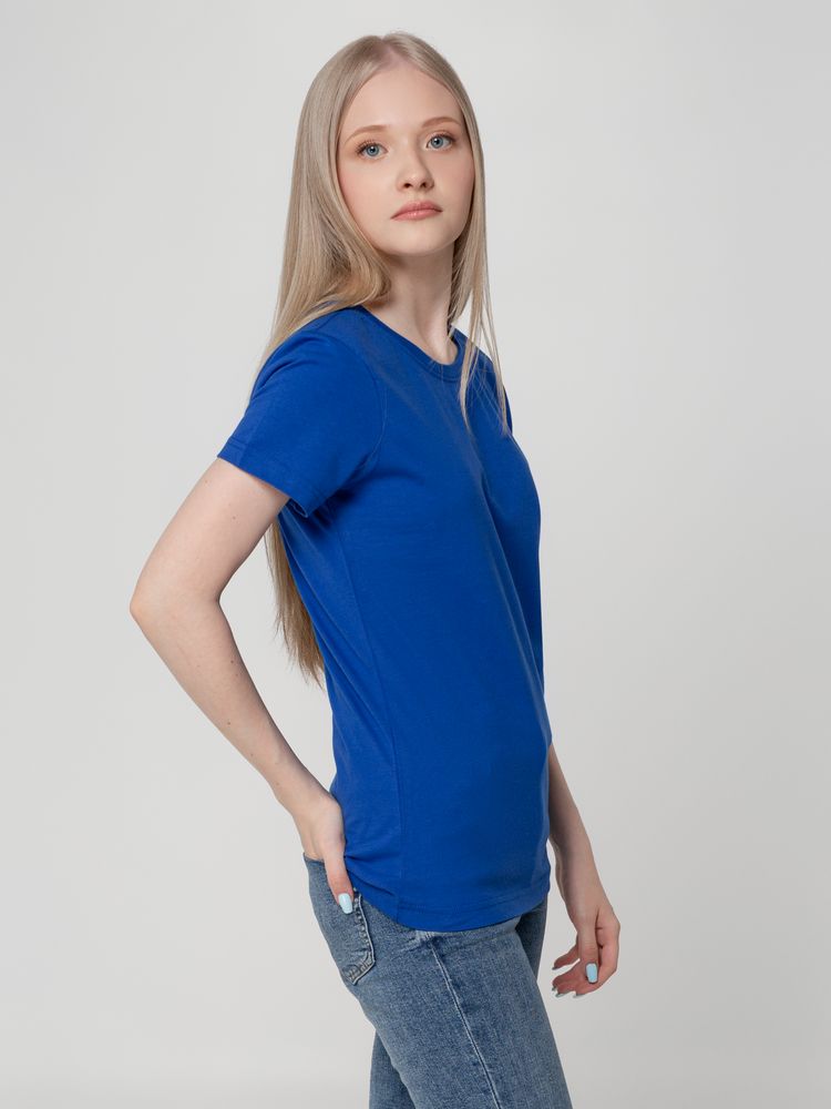 Футболка женская T-bolka Lady, ярко-синяя / Миниатюра WWW (1000)