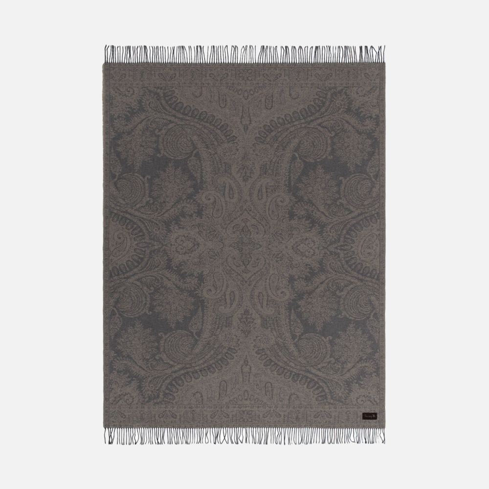 Плед Magnolia, коричневый / Миниатюра WWW (1000)