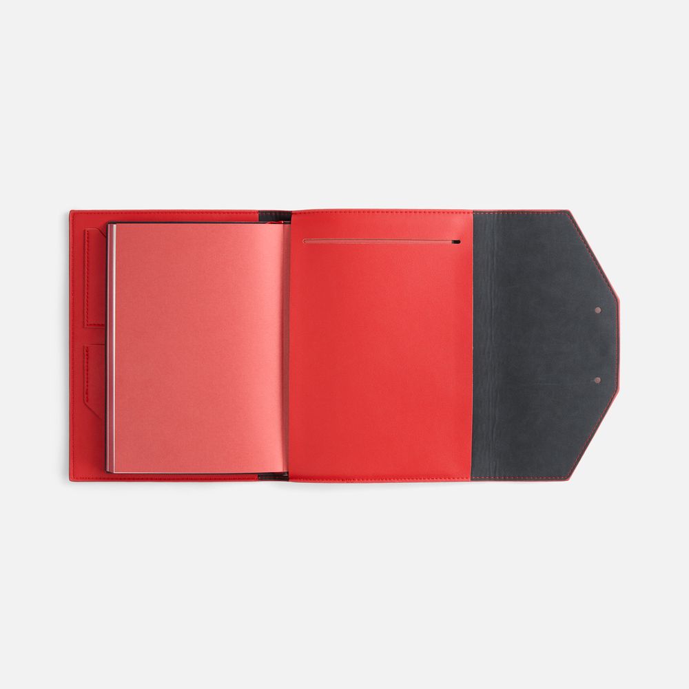 Ежедневник-органайзер Clean Slate, недатированный, красный / Миниатюра WWW (1000)