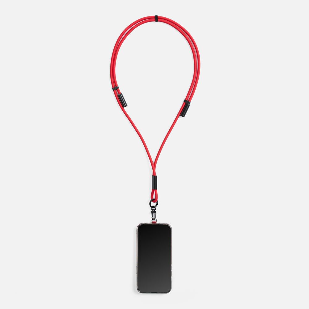 Кабель-ланьярд energyFlex Power Delivery 60 Вт, красный / Миниатюра WWW (1000)