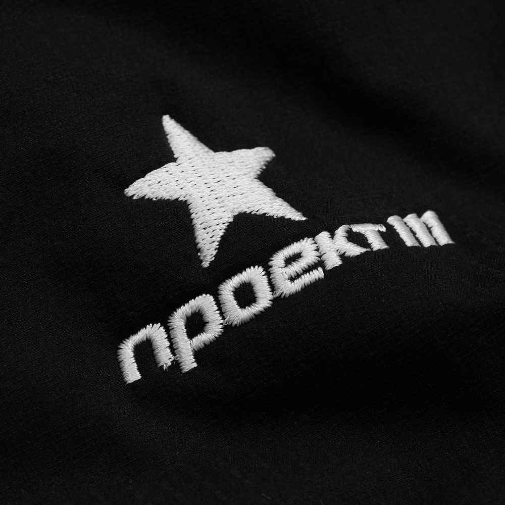 Жилет унисекс Sfera, черный / Миниатюра нанесения (1000)