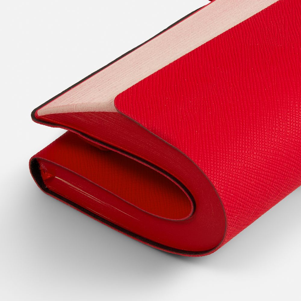 Ежедневник Peel Flex, недатированный, красный / Миниатюра WWW (1000)