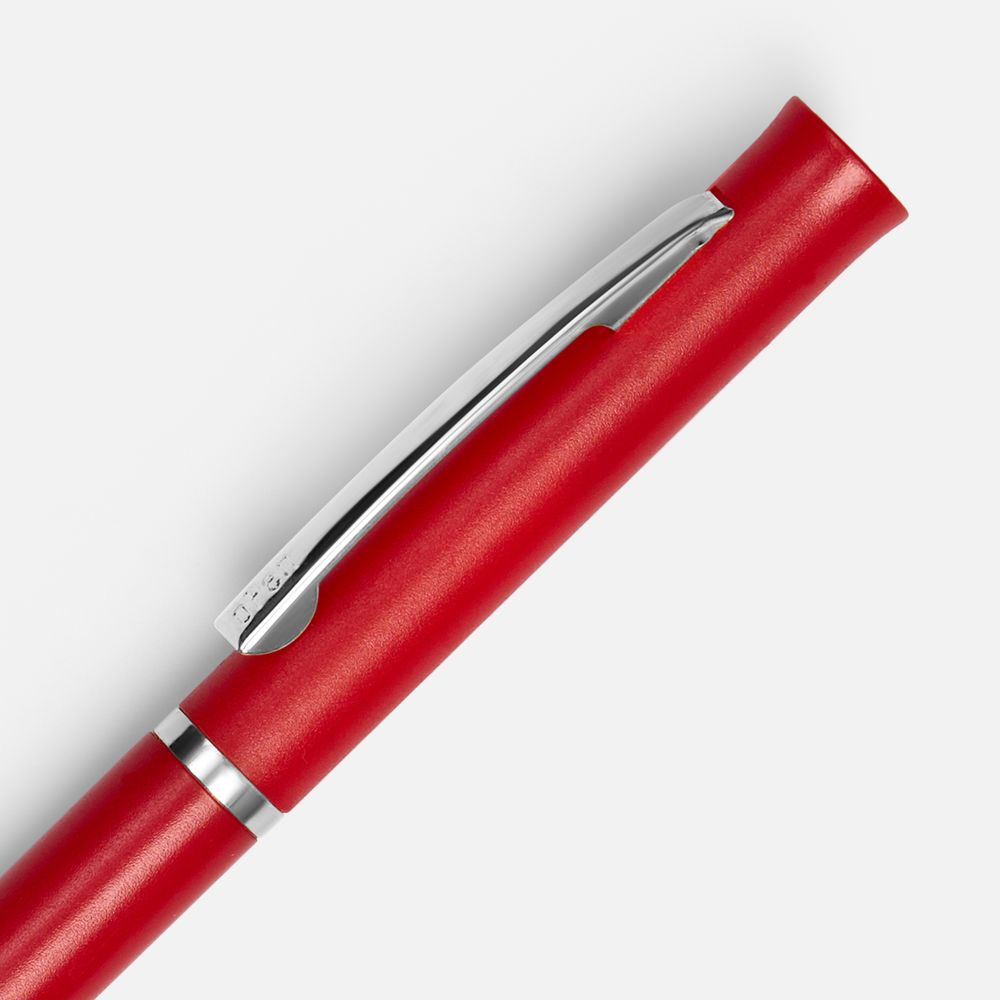 Ручка шариковая Euro Chrome, красная / Миниатюра WWW (1000)