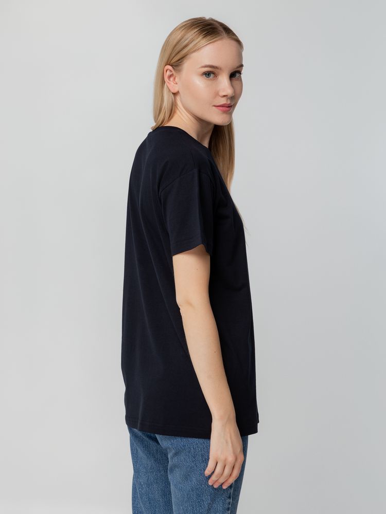 Футболка унисекс T-bolka 140, темно-синяя / Миниатюра WWW (1000)