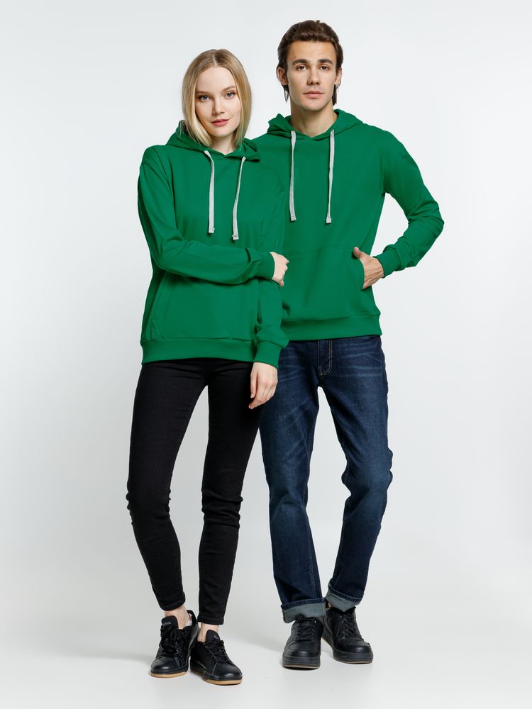 Толстовка с капюшоном Kirenga, зеленая / Миниатюра модельного (1000)